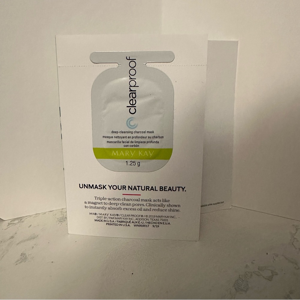 11 Mary Kay Clearproof Charcoal Mask Samples